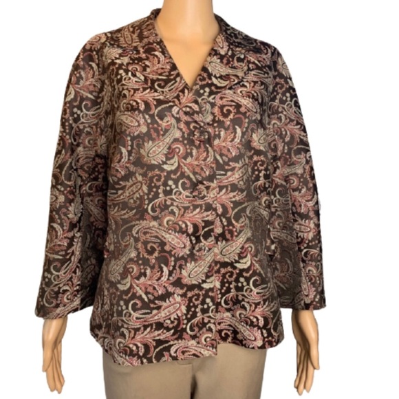 Nine West Paisley Blazer